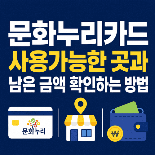 2026년 문화누리카드 사용가능한 곳과 남은 금액 확인하는 방법 총정리 6 ChatGPT Image 2026년 7월 28일 오후 09 21 55 1 1