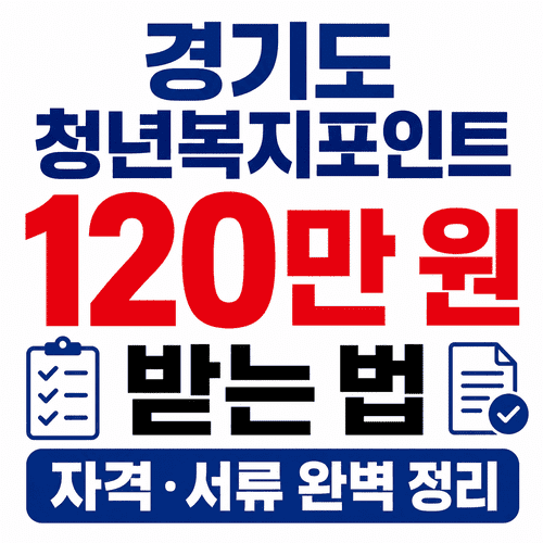 경기도 청년복지포인트 신청방법, 사용처, 제출서류 목록, 퇴사 및 이직 시 자격 유지 및 환수 규정 5 ChatGPT Image 2026년 7월 6일 오후 05 21 49 2 1
