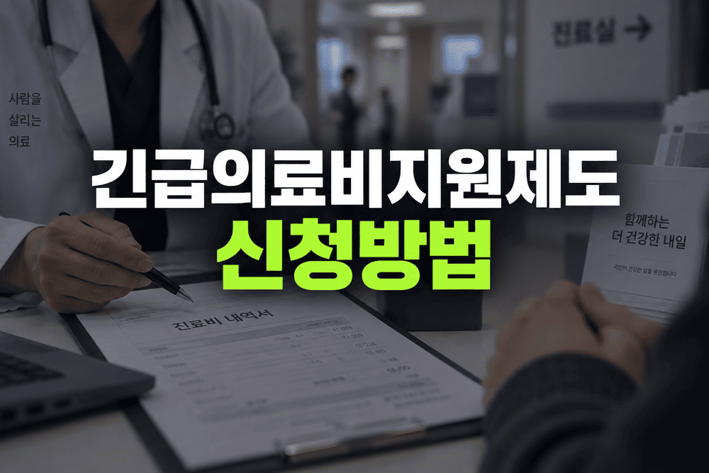 긴급의료비지원제도 조건 및 신청방법 (+준비서류와 횟수제한 여부) 1 ChatGPT Image 2026년 9월 16일 오후 05 32 03 1 2