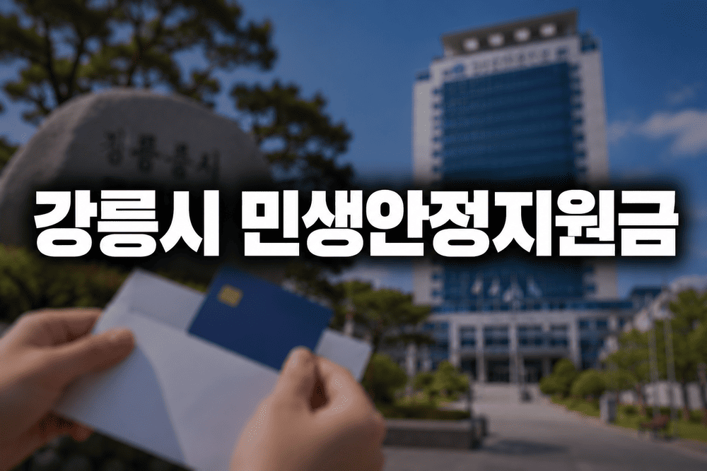강릉시 민생안정지원금