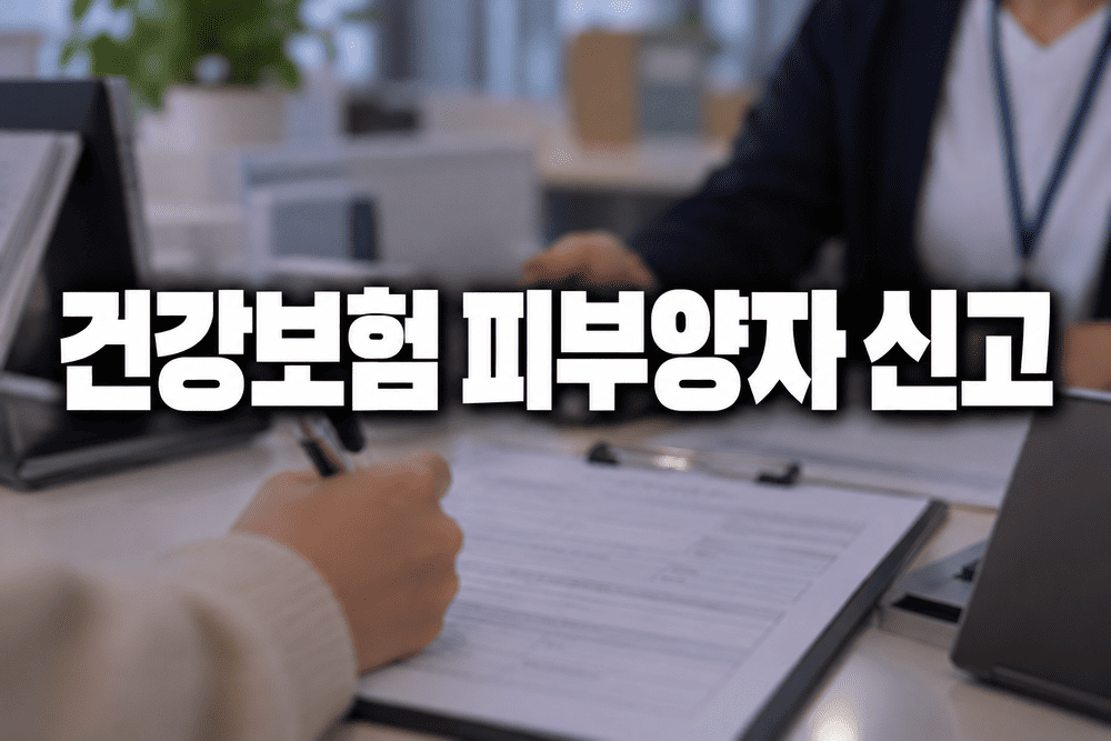건강보험 피부양자 등록