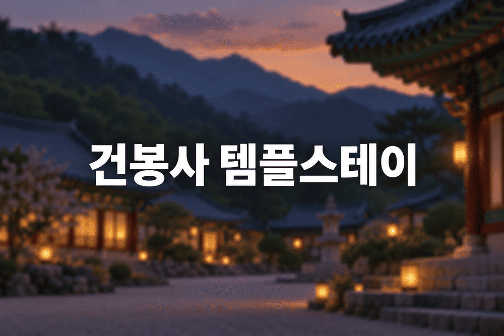 건봉사 템플스테이 풍경 1 1