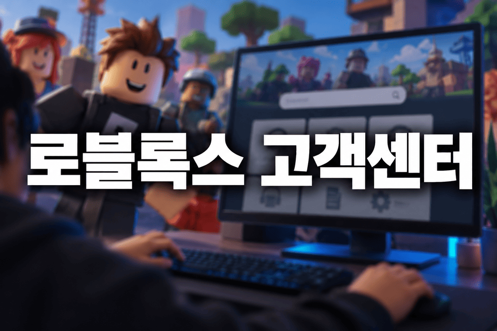 로블록스 고객센터