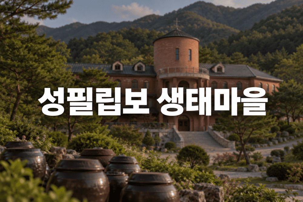 성필립보 생태마을의 고요한 전경 1 1