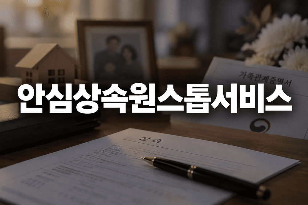 안심상속 원스톱 서비스 신청방법과 서류안내 및 조회결과 확인방법 1 안심 상속 원스톱 서비스 1 1