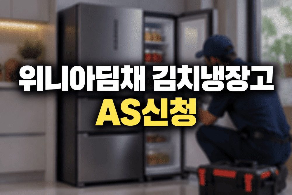 위니아딤채 김치냉장고 고객서비스센터 전화번호 및 AS 신청방법 안내 1 위니아딤채