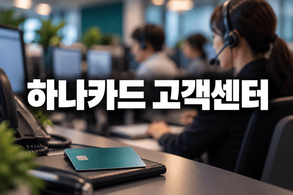 하나카드 고객센터