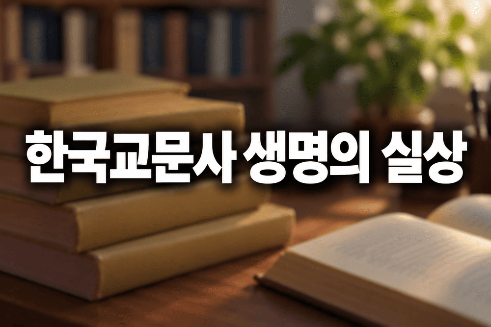 한국교문사 생명의 실상